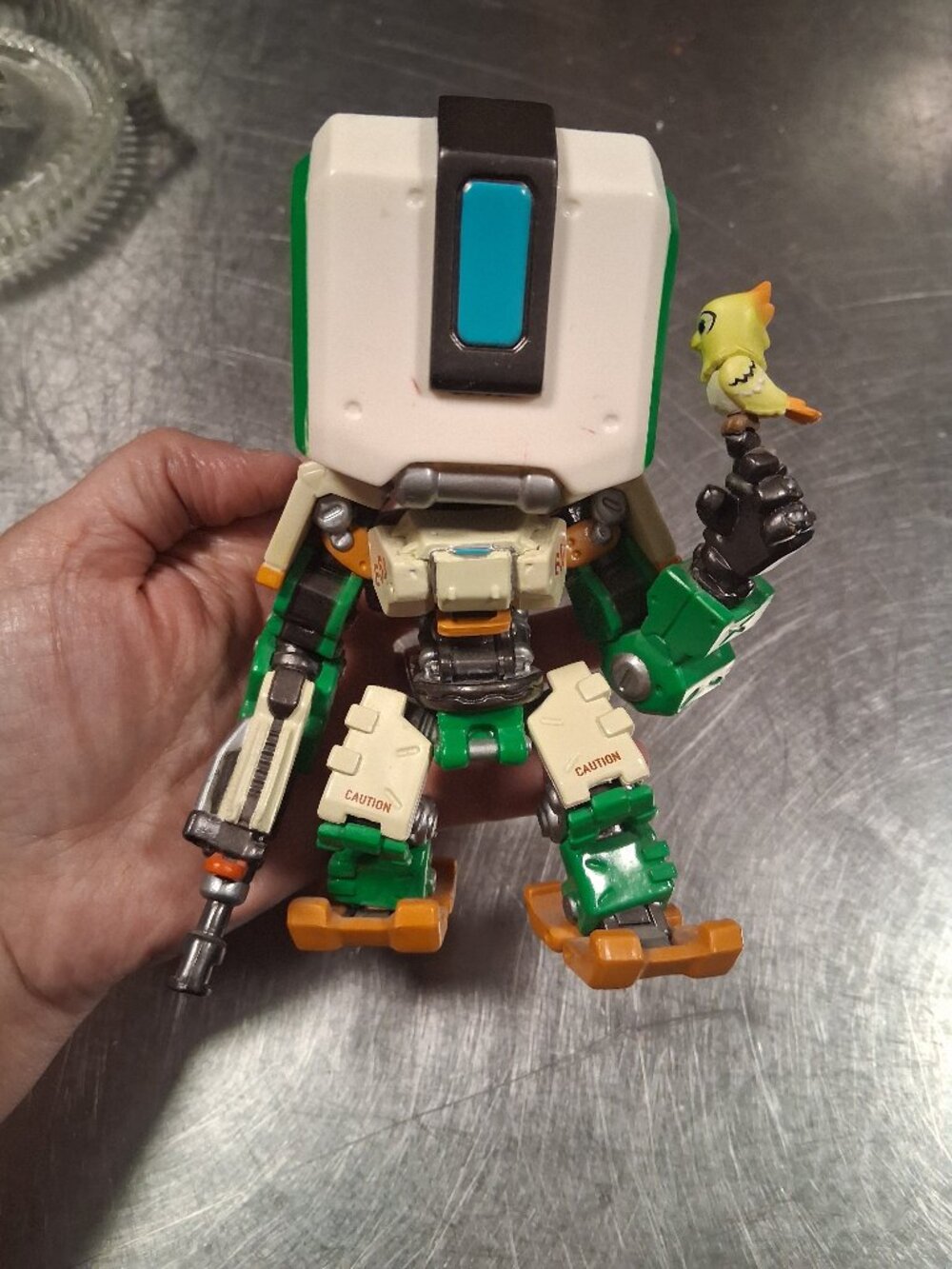 vintage funko pop Bastion #489 vinyl figure featuring his bird Ganymede